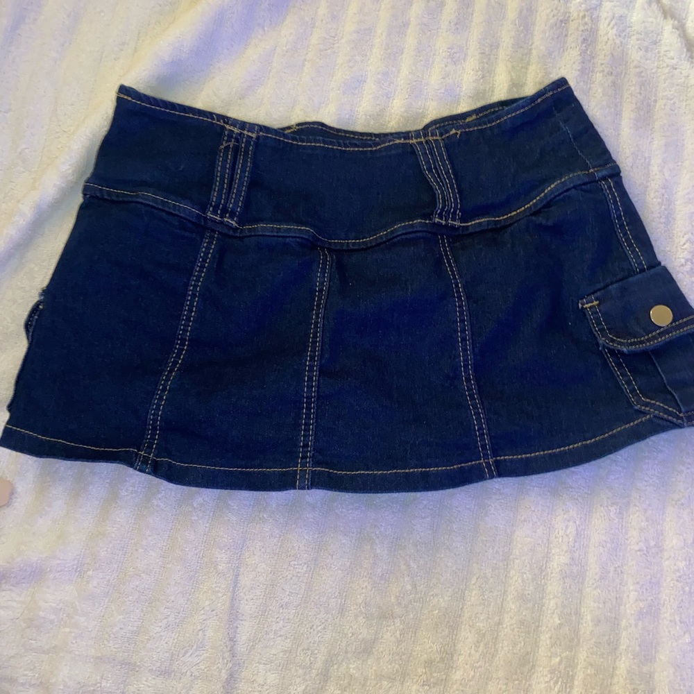 SHEIN Jean mini skirt